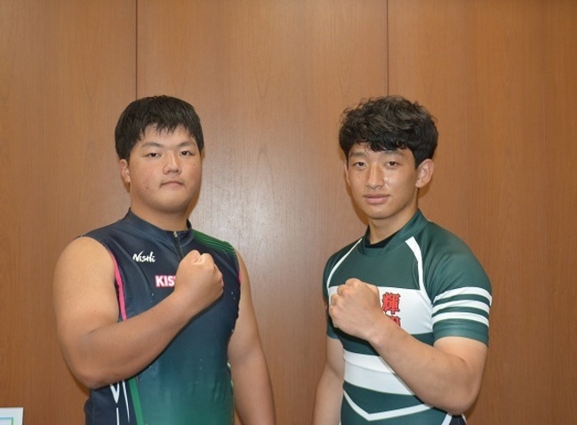 選手2人の写真