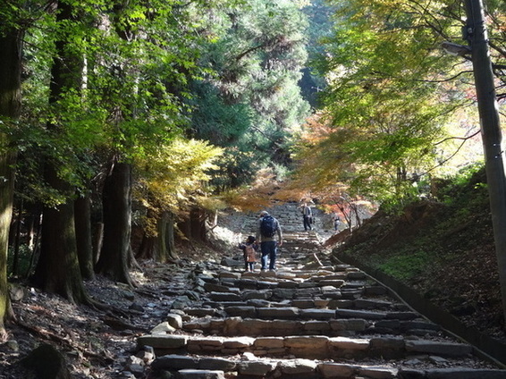 高良山参道写真