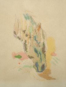 新収蔵資料 7月展示「馬の美しさを写しとる-坂本繁二郎版画」の画像