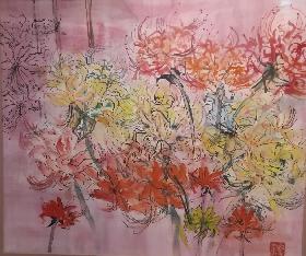 第104回　小さな小さな美術館　 大川市文化協会絵画部 作品展の画像